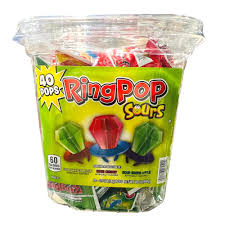 Ring Pop Sours Tub 40ct
